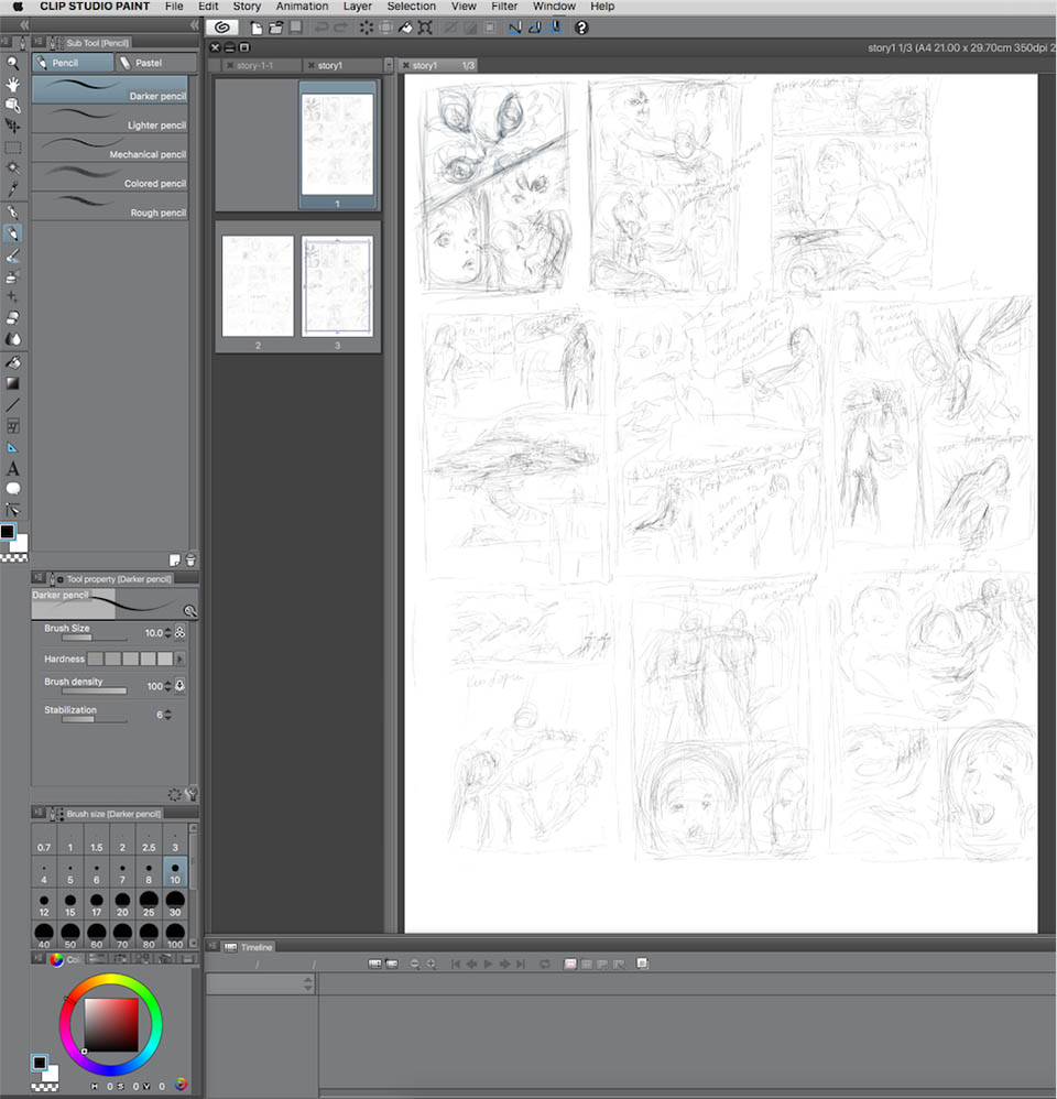 Clip Studio Paint EX (бывшая Manga Studio EX) 1.6.2 [Intel] [K-Gen]