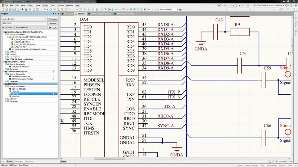 Altium designer проверка схемы на ошибки