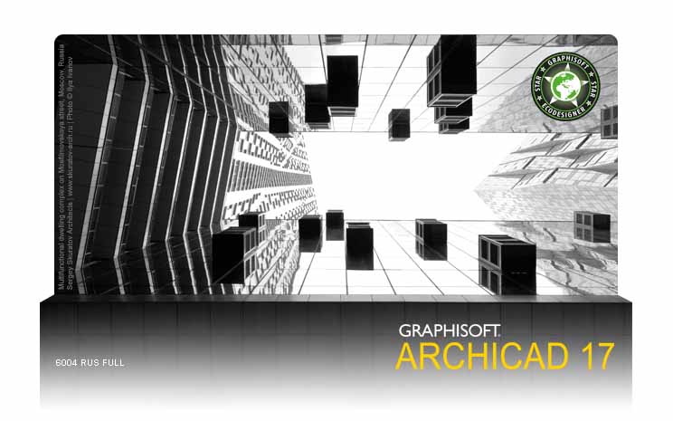 Archicad 17. Архикад 17. GRAPHISOFT. GRAPHISOFT logo.