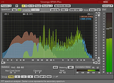 POSITIVERECORDS.RU - Voxengo - SPAN Plus 1.11 VST, VST3, AAX, AU.