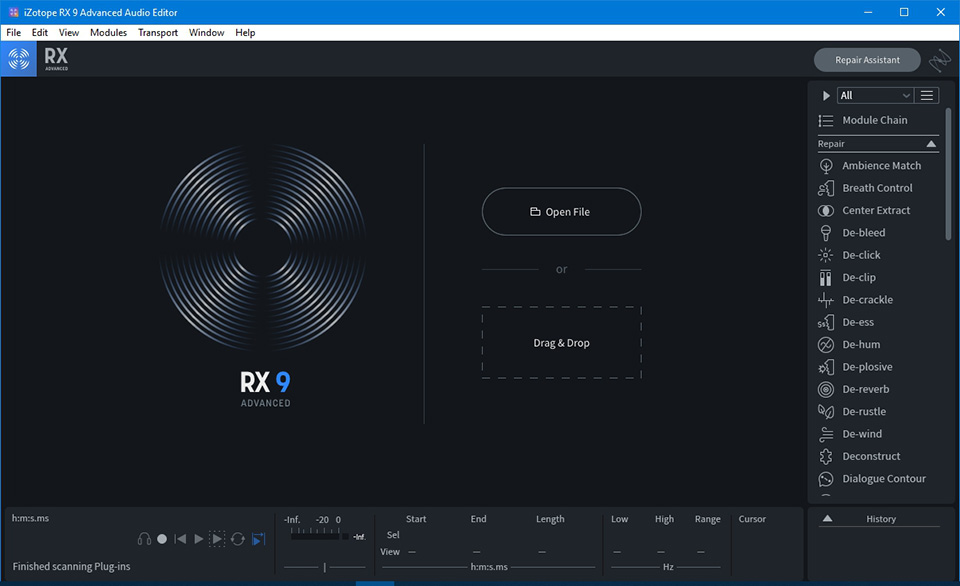 Izotope audio editor