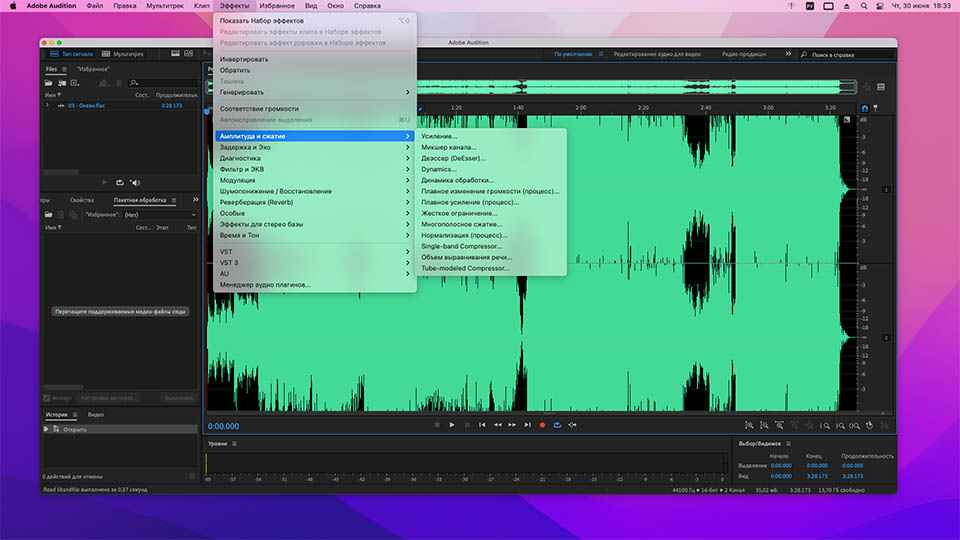 Adobe audition пресеты для голоса