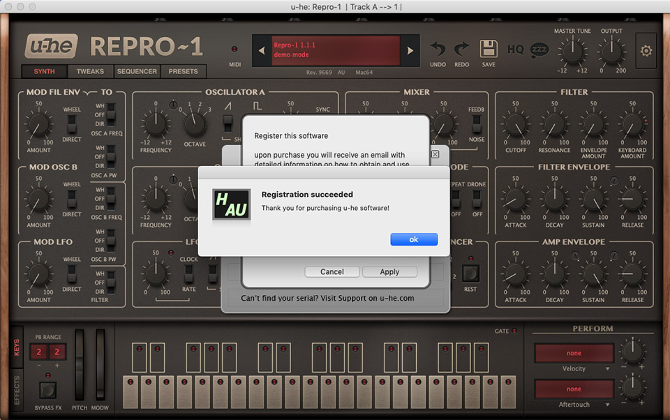 Plugins 1.19 4. Repro 5 VST. Repro VST. U he Repro 5. U-he Repro.