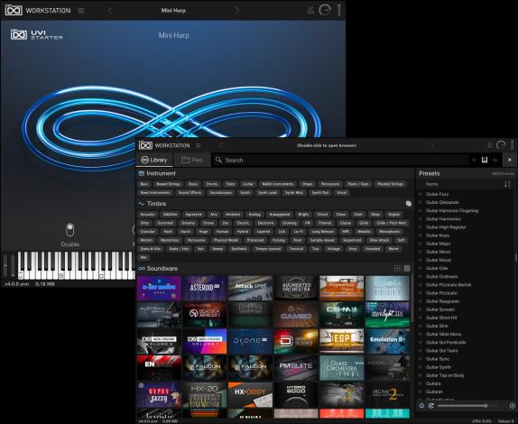 UVI Workstation 4.0.0 [R2R] STANDALONE, VSTi, VSTi3, AAX x64 [10.03.2025] | Размер: 268.7 MB