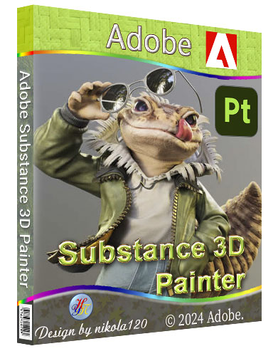 Adobe Substance 3D Painter 10.1.1.4060 by m0nkrus [2024, Multi/En] | Размер: 3.13 GB